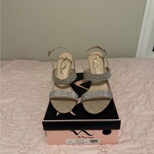 Nina Women's Sentafy Heels in Alamo Tan Glam